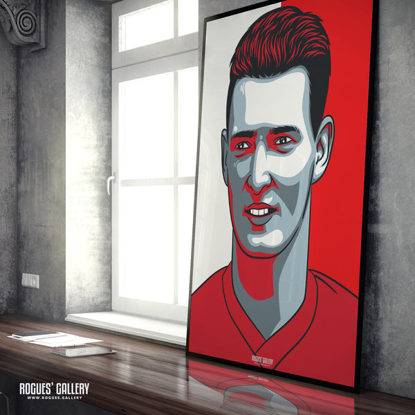 Brian Rice - Nottingham Forest - A0, A2, A1 or A3 #GetBehindTheLads Icon Prints