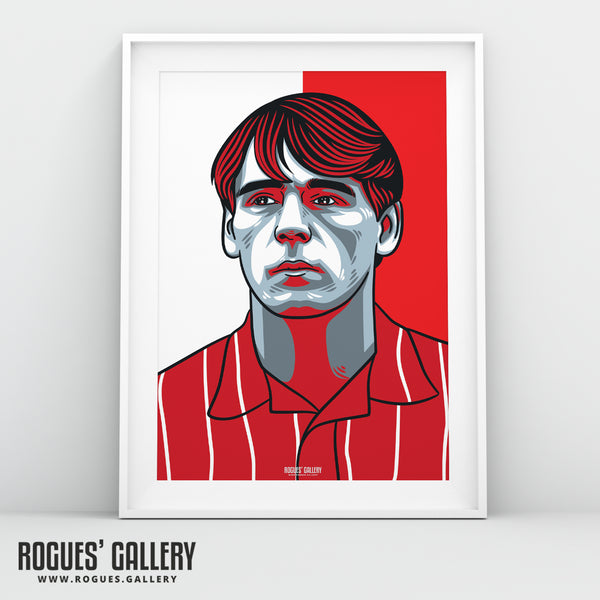 Stuart Pearce aka Psycho - Nottingham Forest - A0, A2, A1 or A3 #GetBehindTheLads Icon Prints