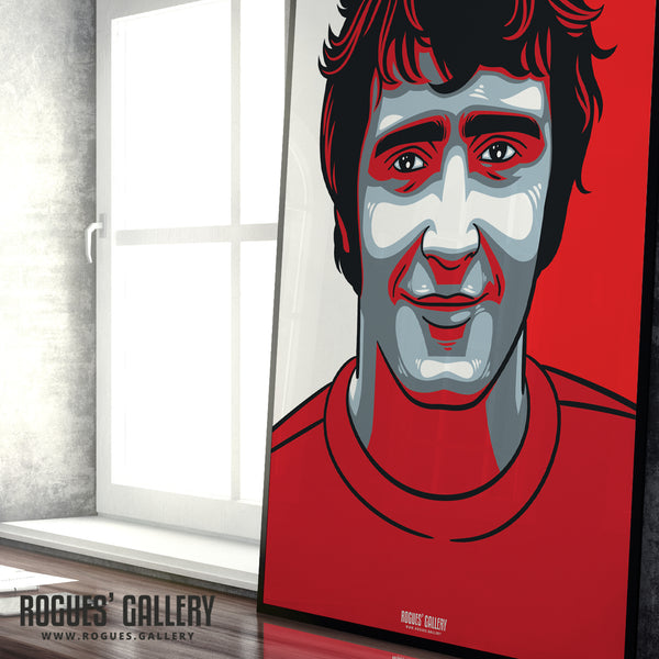 Ian Storey-Moore - Nottingham Forest - A0, A2, A1 or A3 #GetBehindTheLads Icon Prints