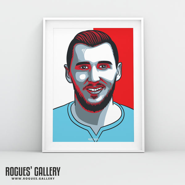 Jordan Smith - Nottingham Forest - A0, A2, A1 or A3 #GetBehindTheLads Icon Prints
