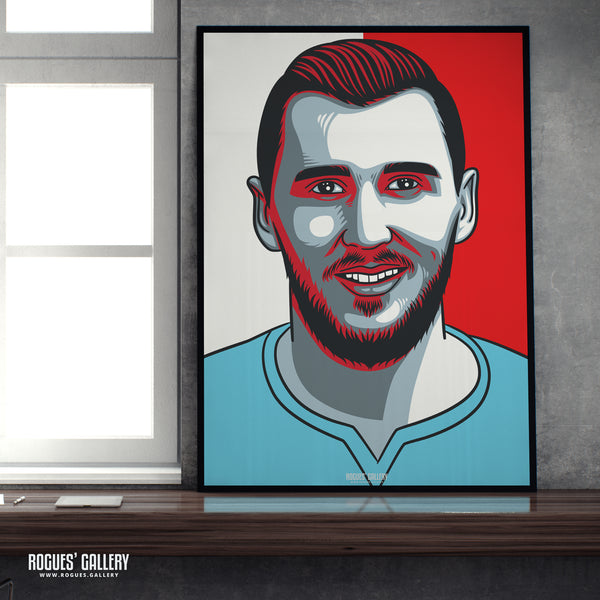 Jordan Smith - Nottingham Forest - A0, A2, A1 or A3 #GetBehindTheLads Icon Prints