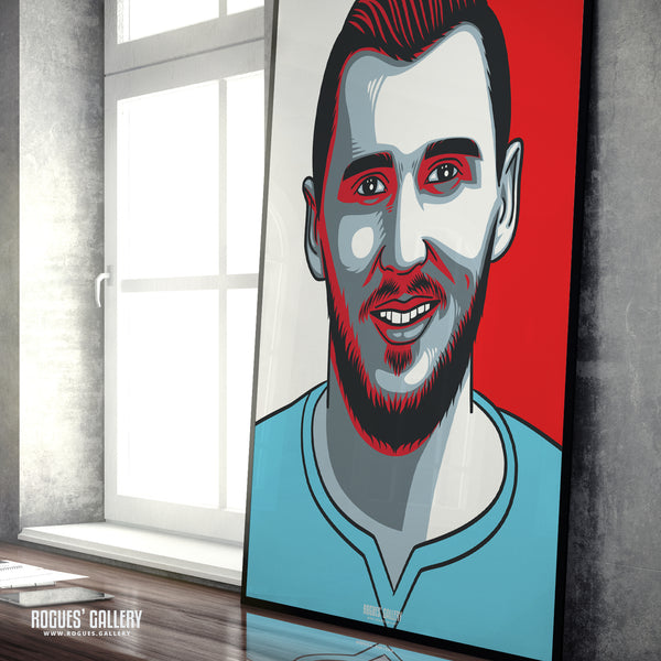 Jordan Smith - Nottingham Forest - A0, A2, A1 or A3 #GetBehindTheLads Icon Prints