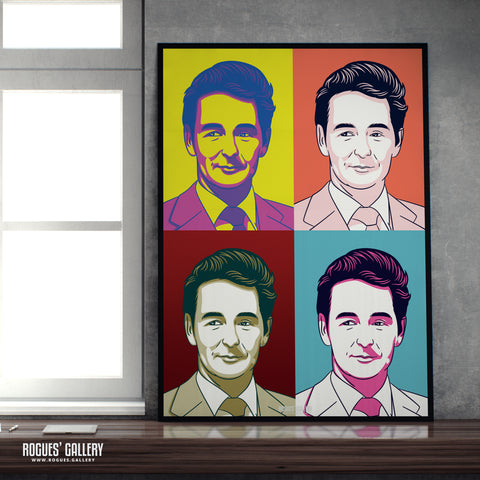 Brian Clough Pop Art V3 - The Legendary Nottingham Forest Manager - A0, A2, A1 or A3 Prints
