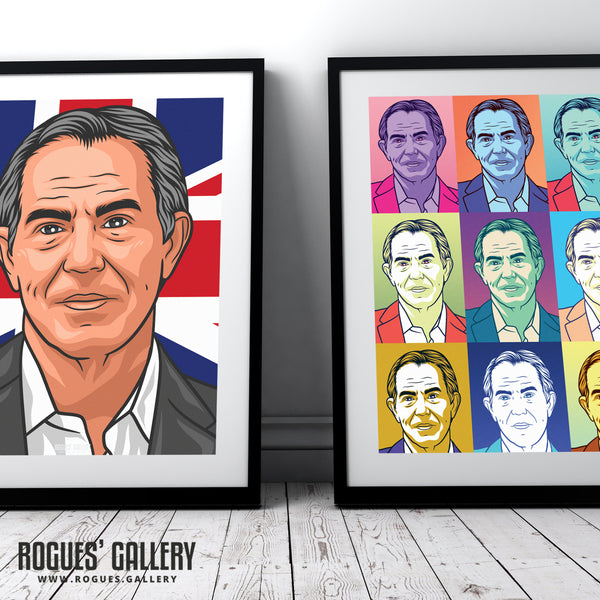 New Direction - Former Prime Minister Tony Blair - Politics Series A3, A2, A1 or A0 Print