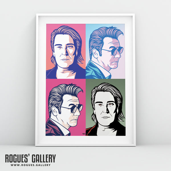 80s Retro Project: China Crisis - A3, A2, A1 or A0 Print