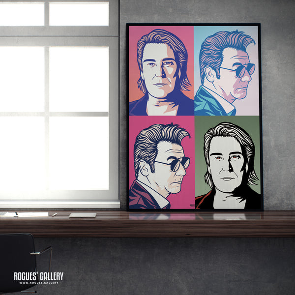 80s Retro Project: China Crisis - A3, A2, A1 or A0 Print