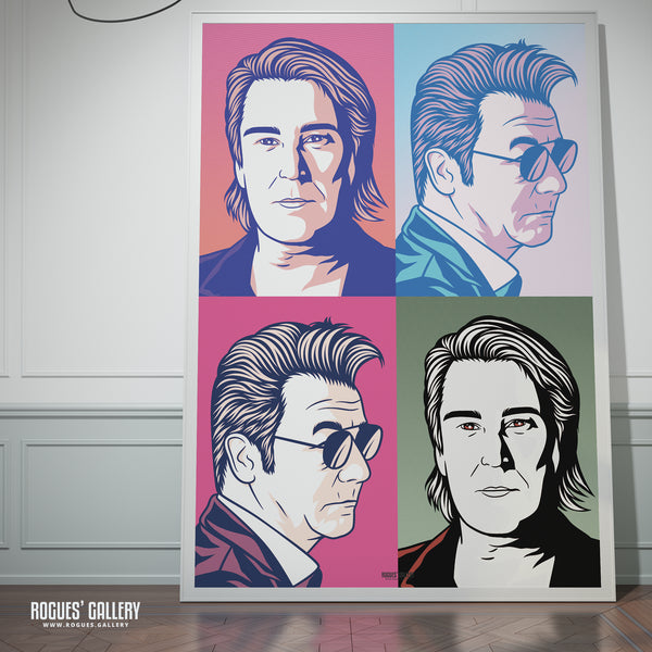 80s Retro Project: China Crisis - A3, A2, A1 or A0 Print
