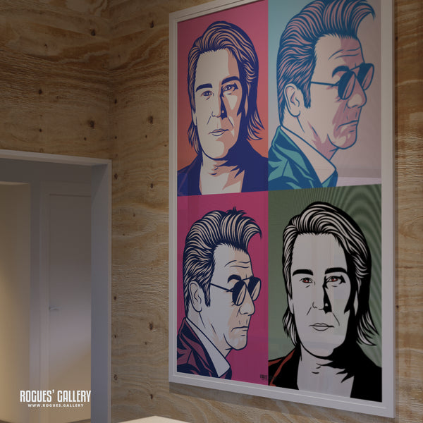 80s Retro Project: China Crisis - A3, A2, A1 or A0 Print