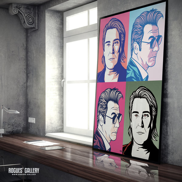 80s Retro Project: China Crisis - A3, A2, A1 or A0 Print