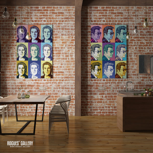 80s Retro Project: China Crisis: Gary & Eddie Individually - A3, A2, A1 or A0 Print