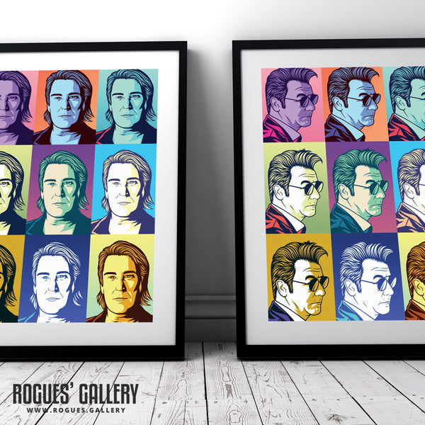 80s Retro Project: China Crisis: Gary & Eddie Individually - A3, A2, A1 or A0 Print