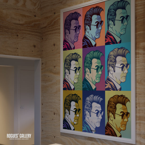 80s Retro Project: China Crisis: Gary & Eddie Individually - A3, A2, A1 or A0 Print