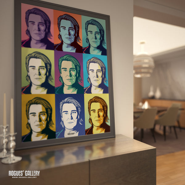 80s Retro Project: China Crisis: Gary & Eddie Individually - A3, A2, A1 or A0 Print