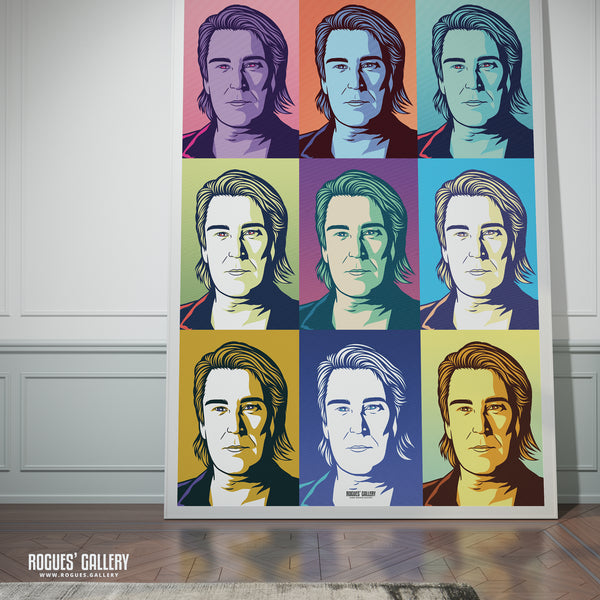 80s Retro Project: China Crisis: Gary & Eddie Individually - A3, A2, A1 or A0 Print