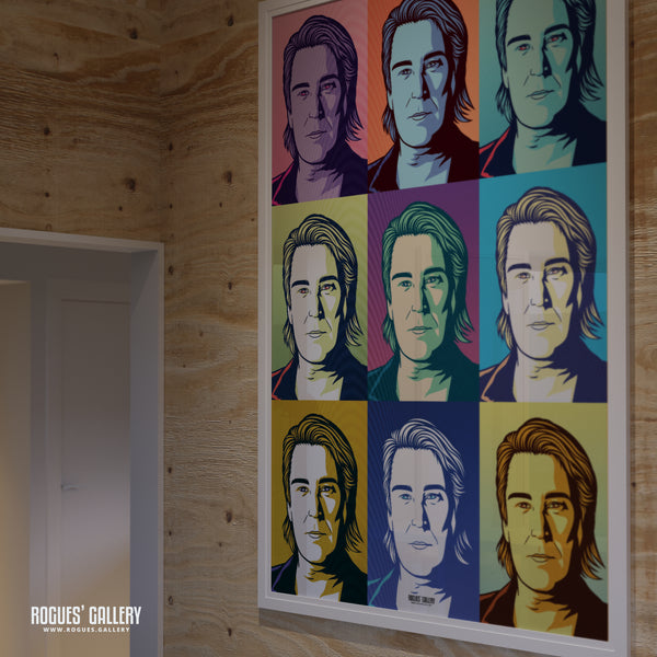 80s Retro Project: China Crisis: Gary & Eddie Individually - A3, A2, A1 or A0 Print