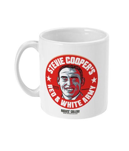 Stevie Cooper's Red & White Army Nottingham Forest 11oz Mug