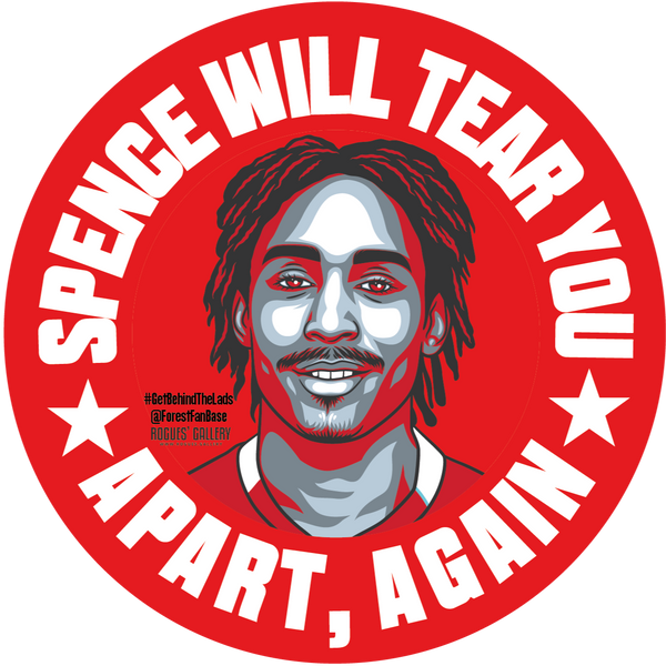 Forest #GetBehindTheLads Campaign Stickers