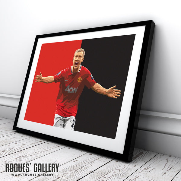 Paul Scholes - Manchester United Legend - A3, A2, A1 or A0 Print