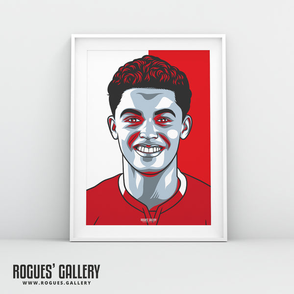 Brennan Johnson - Nottingham Forest - A0, A1, A2 or A3 #GetBehindTheLads Icon Prints