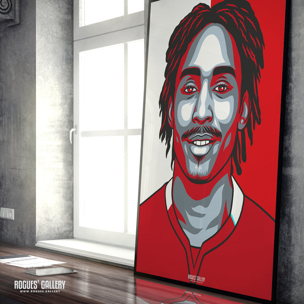 Djed Spence - Nottingham Forest - A0, A1, A2 or A3 #GetBehindTheLads Icon Prints