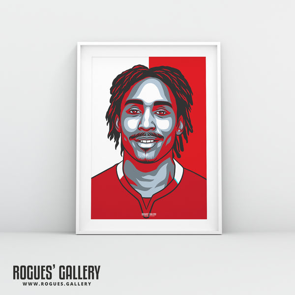 Djed Spence - Nottingham Forest - A0, A1, A2 or A3 #GetBehindTheLads Icon Prints