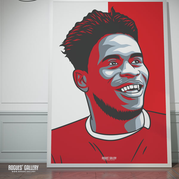Brice Samba - Nottingham Forest - A0, A1, A2 or A3 #GetBehindTheLads Icon Prints