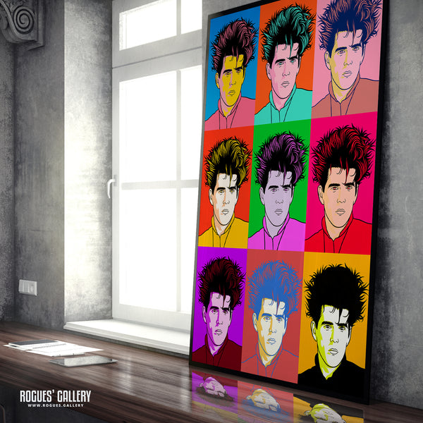 Tom Bailey of The Thompson Twins - 80s/90s Music Legends Project - A3, A2, A1 or A0 Pop Art Prints in 2 versions