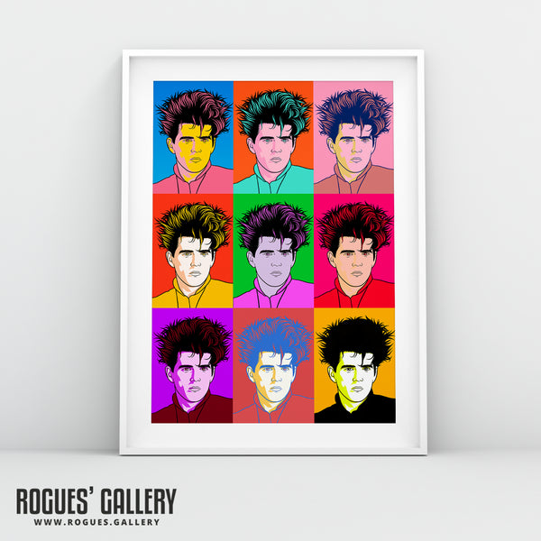 Tom Bailey of The Thompson Twins - 80s/90s Music Legends Project - A3, A2, A1 or A0 Pop Art Prints in 2 versions