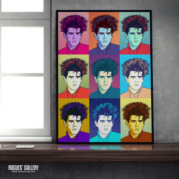 Tom Bailey of The Thompson Twins - 80s/90s Music Legends Project - A3, A2, A1 or A0 Pop Art Prints in 2 versions
