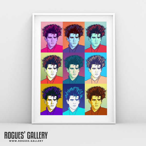 Tom Bailey of The Thompson Twins - 80s/90s Music Legends Project - A3, A2, A1 or A0 Pop Art Prints in 2 versions