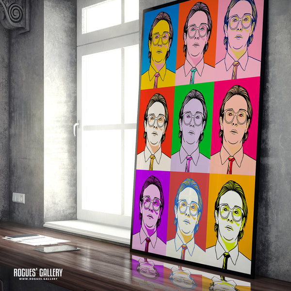 Trevor Horn Superstar Producer - 80s Retro Project - A3, A2, A1 or A0 Pop Art Prints in 2 versions
