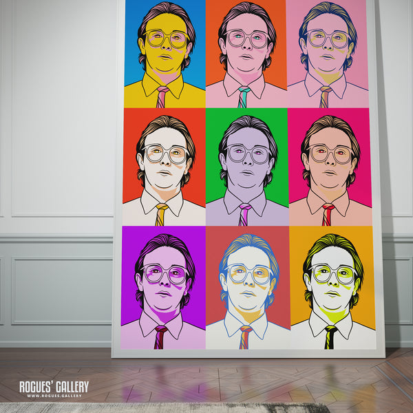 Trevor Horn Superstar Producer - 80s Retro Project - A3, A2, A1 or A0 Pop Art Prints in 2 versions