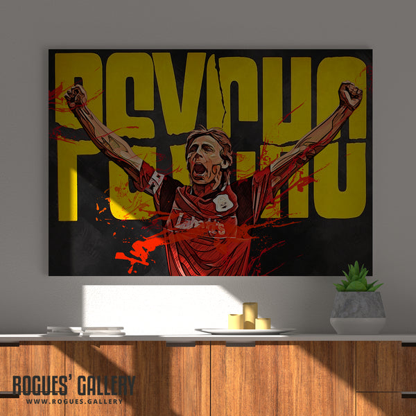 Psycho Killer - Stuart Pearce: Nottingham Forest Legend - A0, A1, A2 or A3 Prints