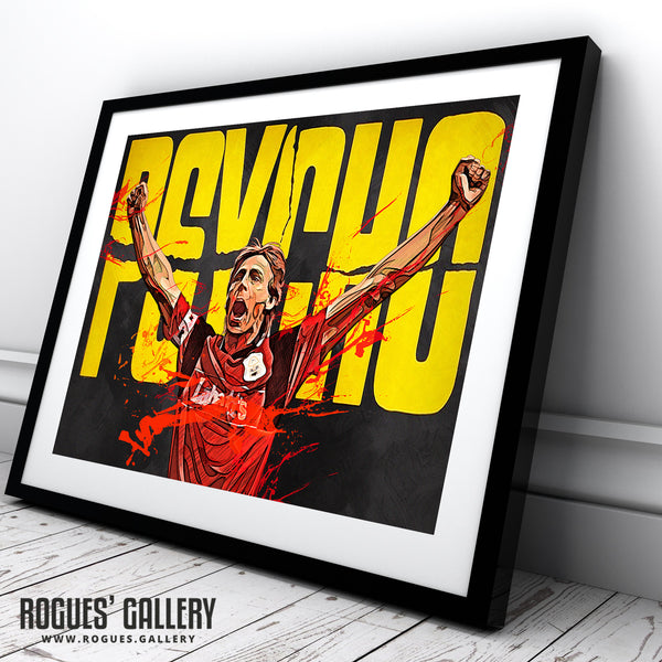 Psycho Killer - Stuart Pearce: Nottingham Forest Legend - A0, A1, A2 or A3 Prints