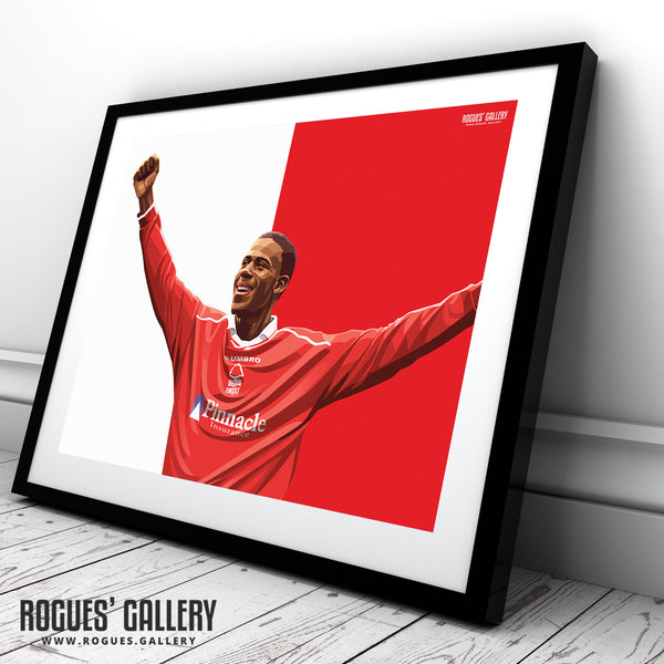 Chris Bart-Williams - Nottingham Forest - A0, A1 or A3 Icon Print
