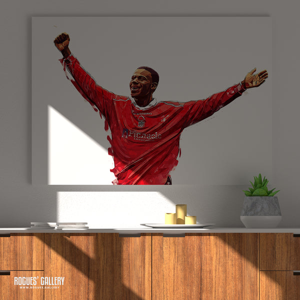 Chris Bart-Williams - Nottingham Forest - A0, A1 or A3 Print