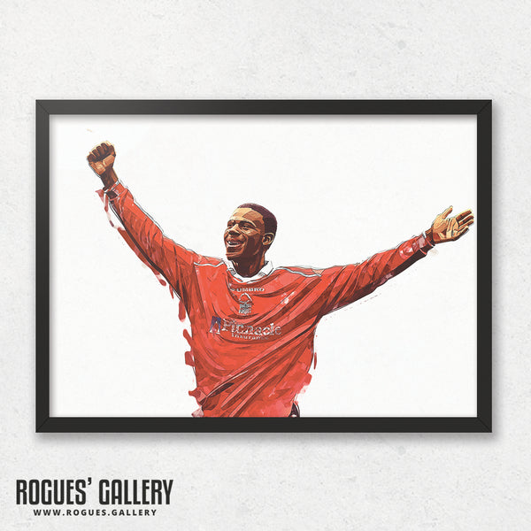Chris Bart-Williams - Nottingham Forest - A0, A1 or A3 Print