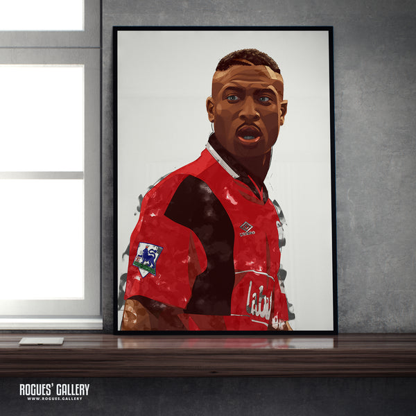 Kevin Campbell - Nottingham Forest - A0, A1 or A3 Print