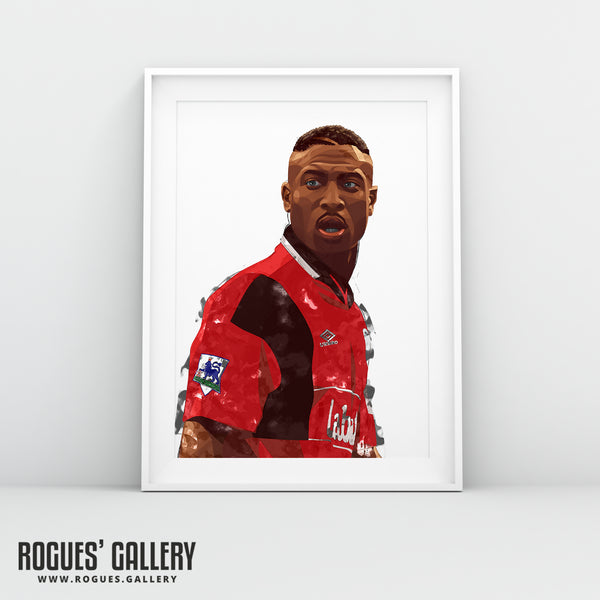 Kevin Campbell - Nottingham Forest - A0, A1 or A3 Print