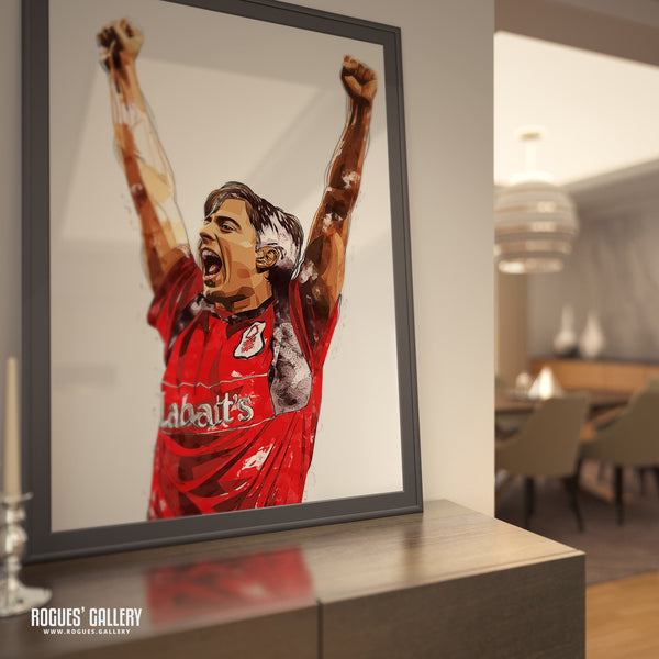 Ian Woan - Nottingham Forest - A0, A1 or A3 Print