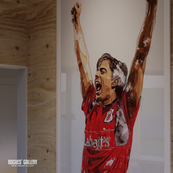 Ian Woan - Nottingham Forest - A0, A1 or A3 Print
