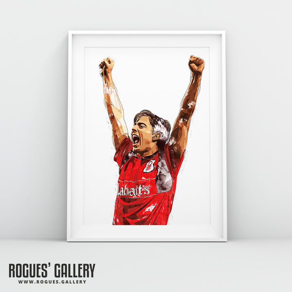 Ian Woan - Nottingham Forest - A0, A1 or A3 Print
