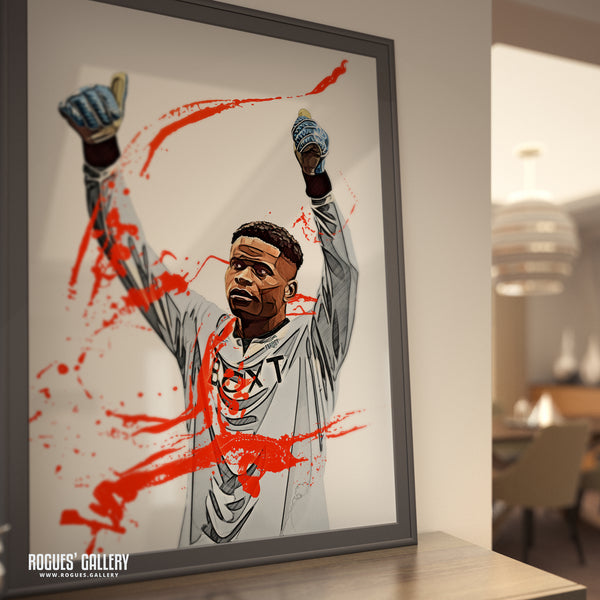 Brice Samba - Nottingham Forest - A0, A1 or A3 Print