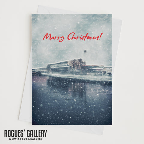 The City Ground at Christmas - Forest Greeting Cards