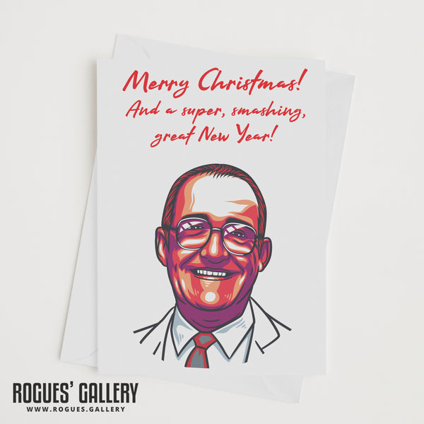 Jim Bowen - Christmas Card