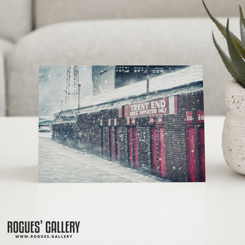 The Old Trent End, The City Ground  - Forest Christmas Cards