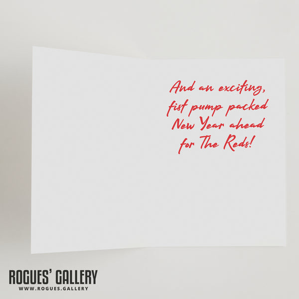 Steve Cooper Santa  - Nottingham Forest Christmas Cards