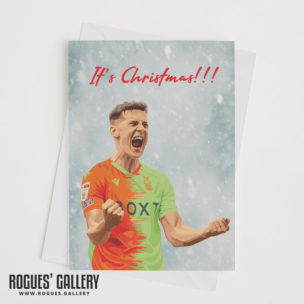 Ryan Yates - It's Xmas!  - Nottingham Forest Christmas Cards