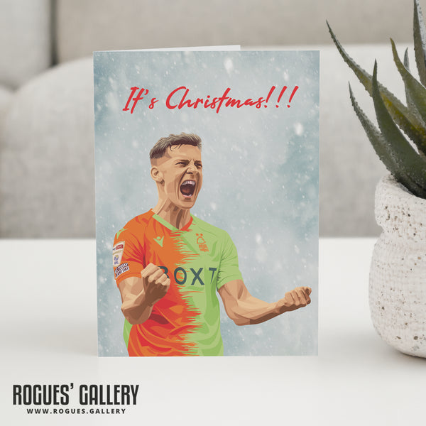 Ryan Yates - It's Xmas!  - Nottingham Forest Christmas Cards