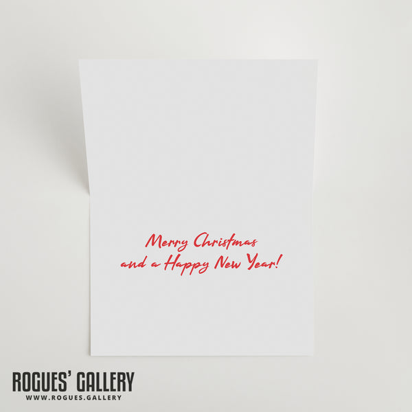 Market Square, Nottingham in a snow storm  - Christmas Cards